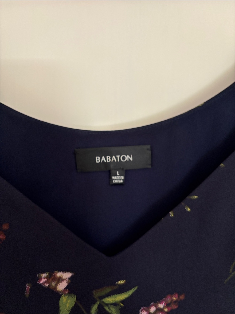 Babaton Navy Floral Print Camisole - Picture 2 of 6